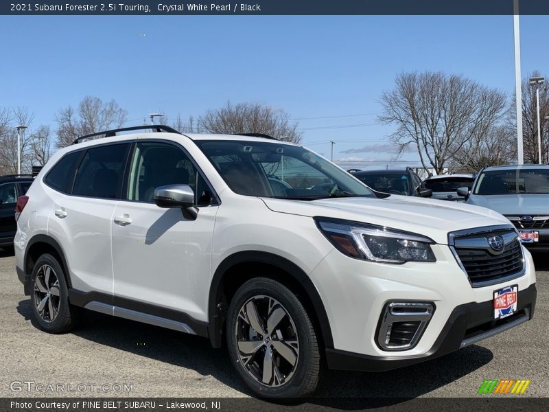 Crystal White Pearl / Black 2021 Subaru Forester 2.5i Touring