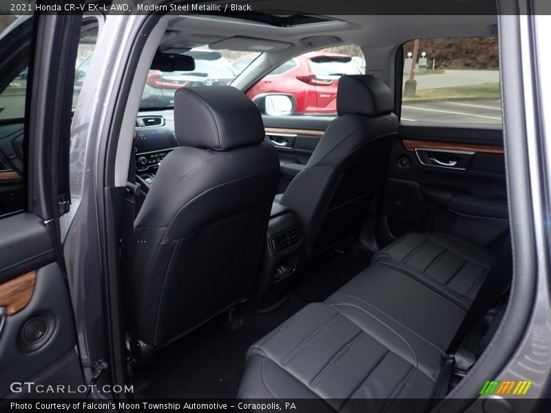 Modern Steel Metallic / Black 2021 Honda CR-V EX-L AWD