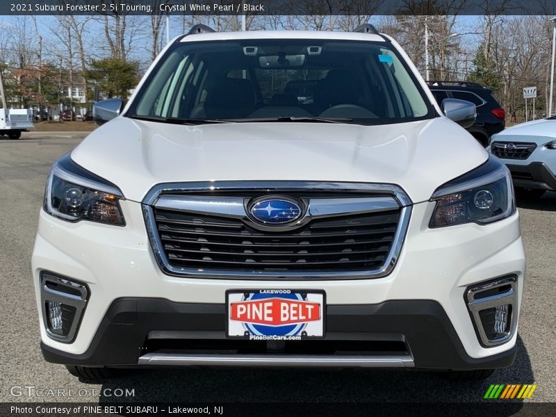 Crystal White Pearl / Black 2021 Subaru Forester 2.5i Touring