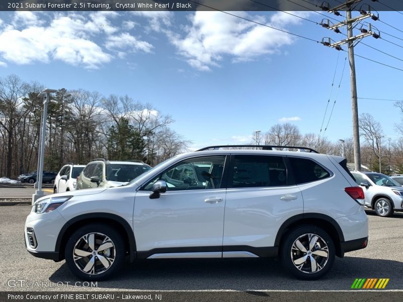 Crystal White Pearl / Black 2021 Subaru Forester 2.5i Touring