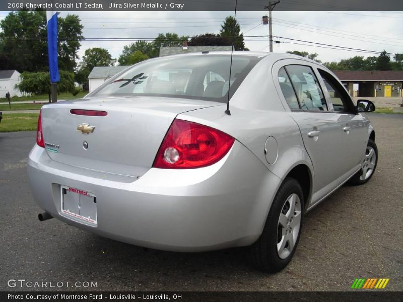 Ultra Silver Metallic / Gray 2008 Chevrolet Cobalt LT Sedan