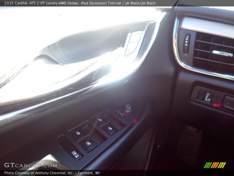 Red Obsession Tintcoat / Jet Black/Jet Black 2015 Cadillac ATS 2.0T Luxury AWD Sedan