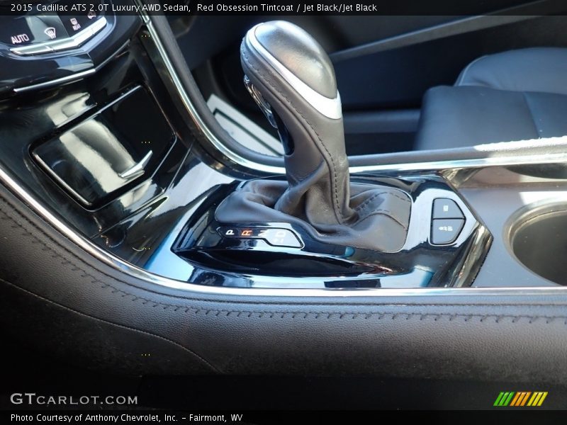 Red Obsession Tintcoat / Jet Black/Jet Black 2015 Cadillac ATS 2.0T Luxury AWD Sedan