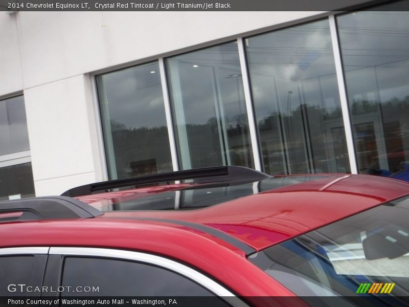 Crystal Red Tintcoat / Light Titanium/Jet Black 2014 Chevrolet Equinox LT