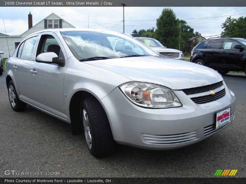 Ultra Silver Metallic / Gray 2008 Chevrolet Cobalt LT Sedan