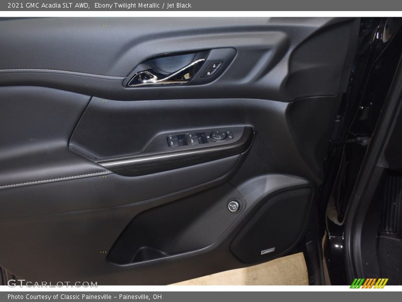 Ebony Twilight Metallic / Jet Black 2021 GMC Acadia SLT AWD