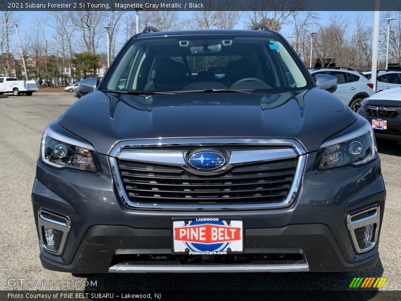 Magnetite Gray Metallic / Black 2021 Subaru Forester 2.5i Touring