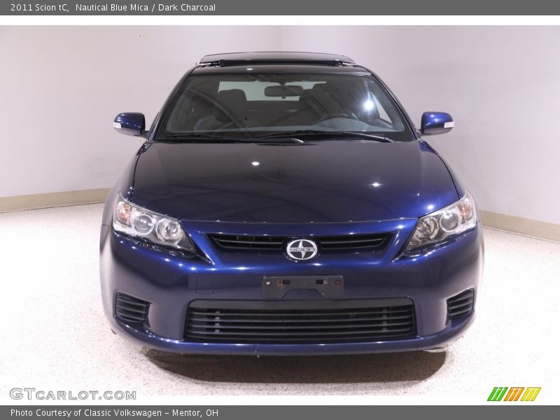 Nautical Blue Mica / Dark Charcoal 2011 Scion tC