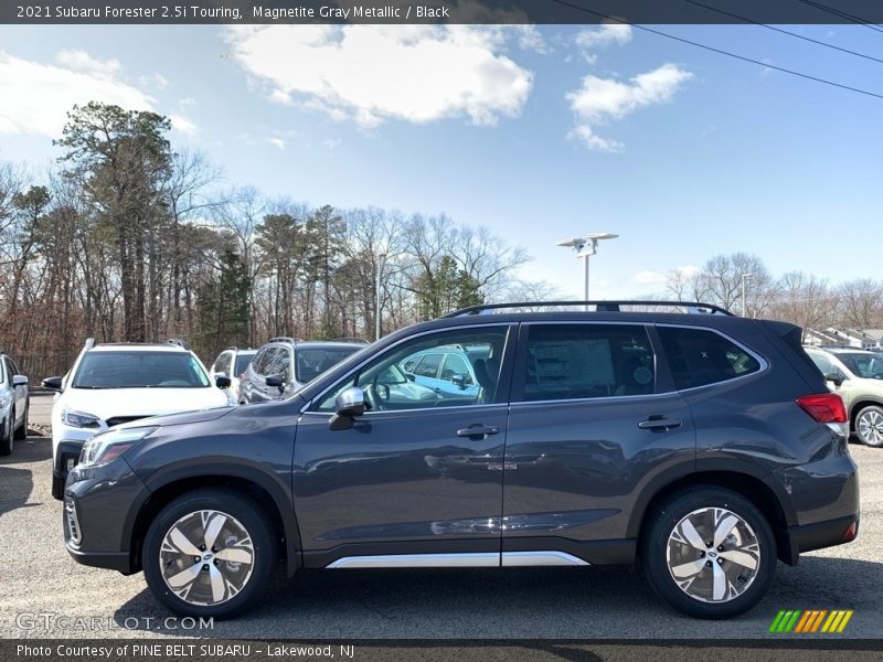 Magnetite Gray Metallic / Black 2021 Subaru Forester 2.5i Touring