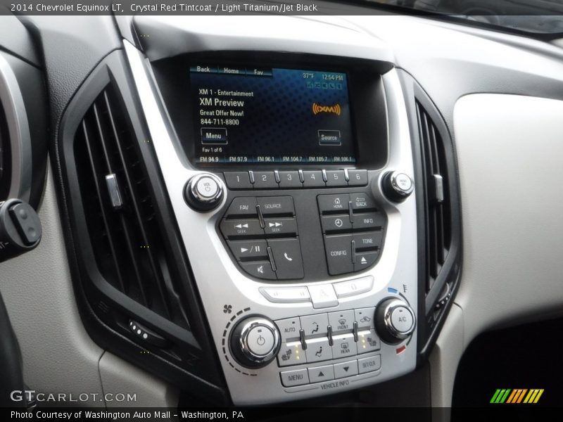 Controls of 2014 Equinox LT