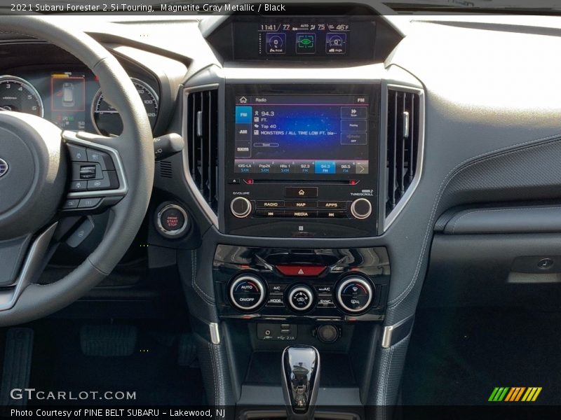 Magnetite Gray Metallic / Black 2021 Subaru Forester 2.5i Touring