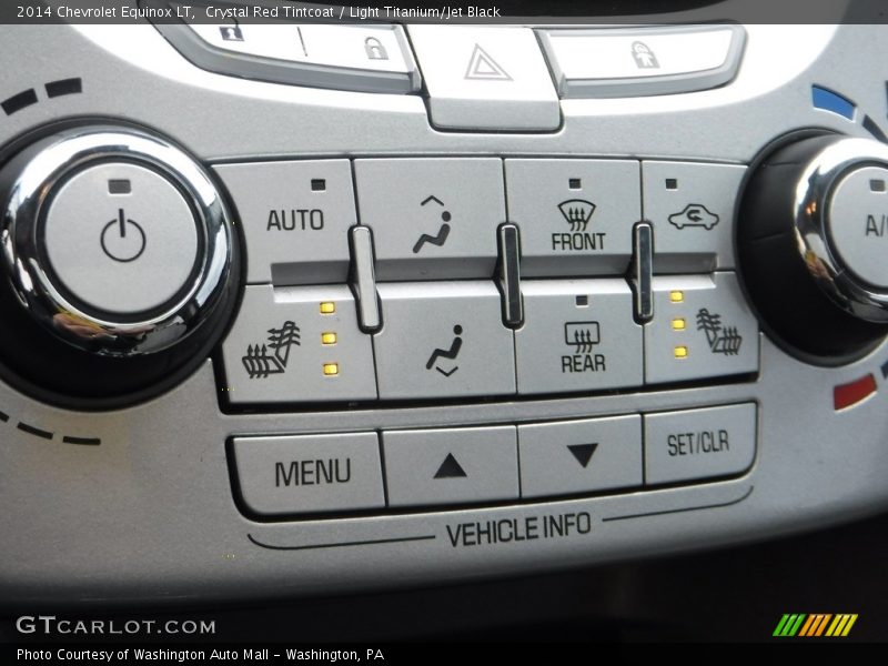 Controls of 2014 Equinox LT
