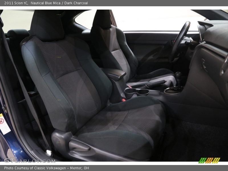 Nautical Blue Mica / Dark Charcoal 2011 Scion tC