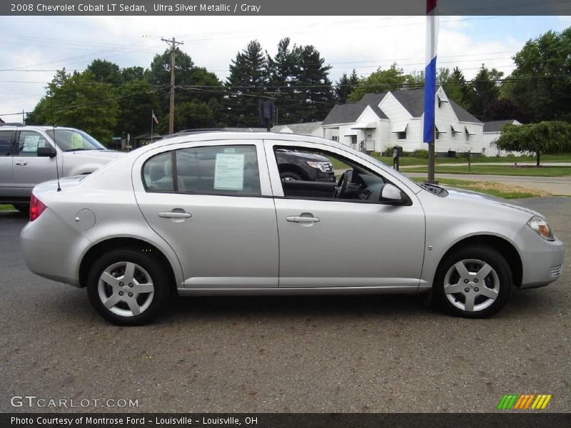Ultra Silver Metallic / Gray 2008 Chevrolet Cobalt LT Sedan
