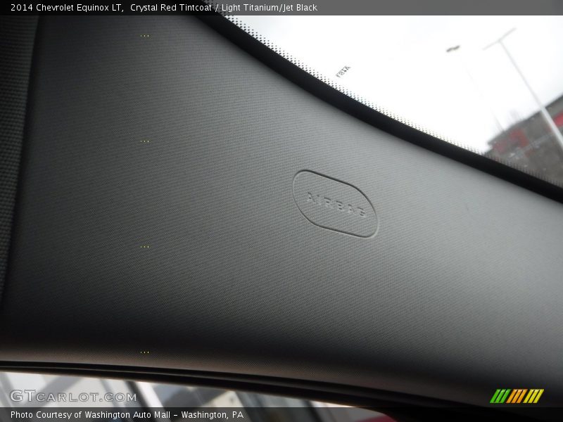 Crystal Red Tintcoat / Light Titanium/Jet Black 2014 Chevrolet Equinox LT