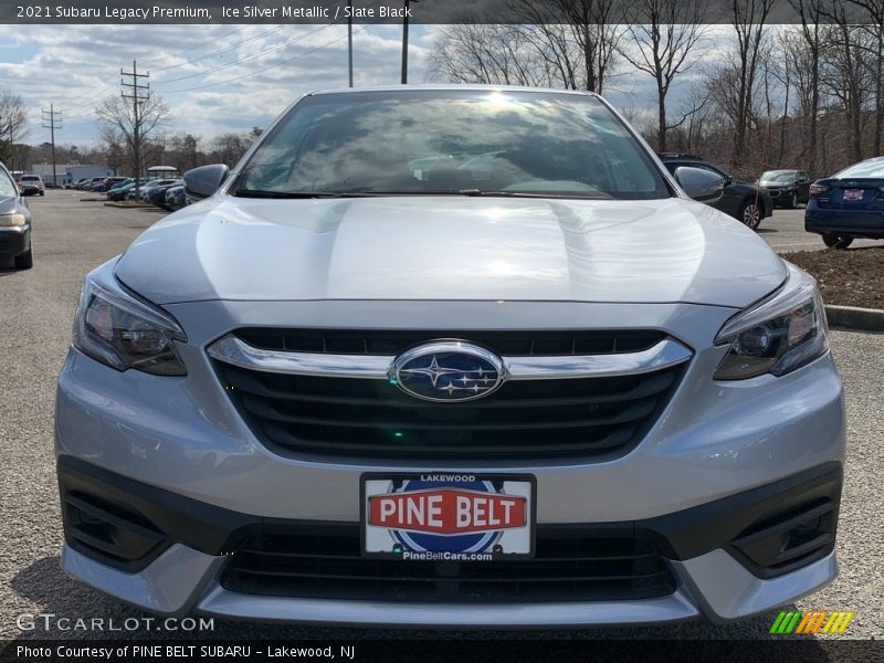 Ice Silver Metallic / Slate Black 2021 Subaru Legacy Premium