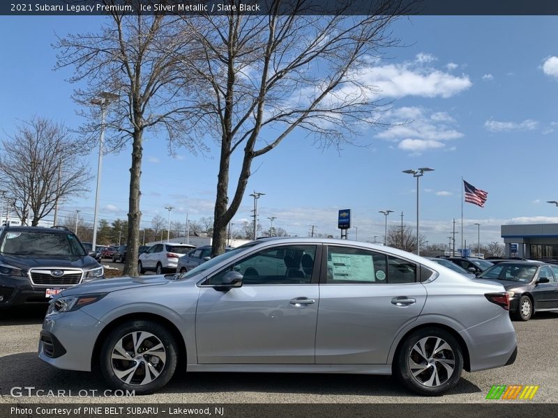 Ice Silver Metallic / Slate Black 2021 Subaru Legacy Premium