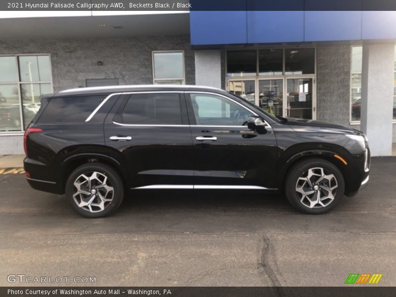 Becketts Black / Black 2021 Hyundai Palisade Calligraphy AWD