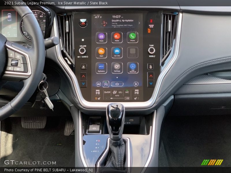 Ice Silver Metallic / Slate Black 2021 Subaru Legacy Premium