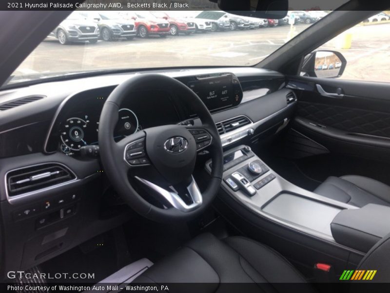 Becketts Black / Black 2021 Hyundai Palisade Calligraphy AWD
