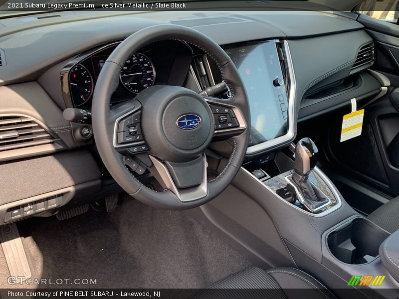 Ice Silver Metallic / Slate Black 2021 Subaru Legacy Premium