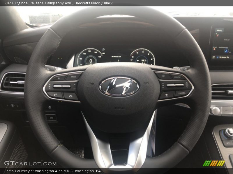 Becketts Black / Black 2021 Hyundai Palisade Calligraphy AWD