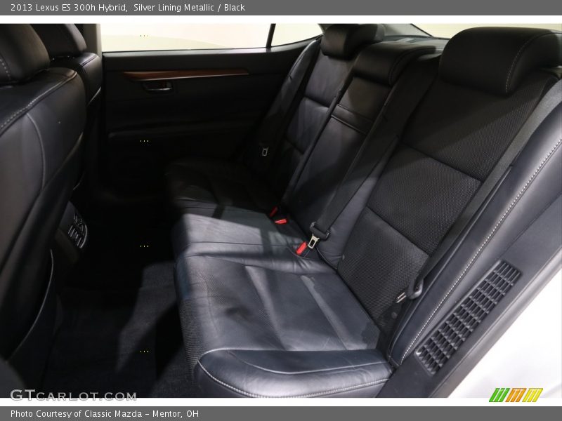 Silver Lining Metallic / Black 2013 Lexus ES 300h Hybrid
