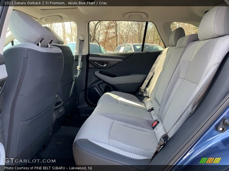 Abyss Blue Pearl / Gray 2021 Subaru Outback 2.5i Premium