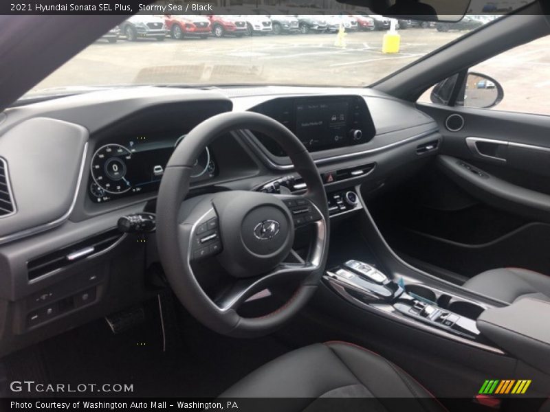 Stormy Sea / Black 2021 Hyundai Sonata SEL Plus