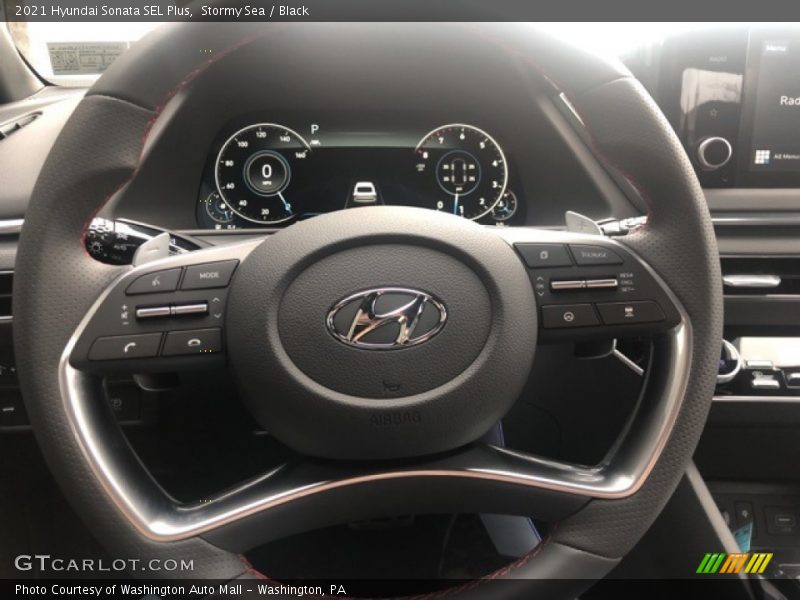 Stormy Sea / Black 2021 Hyundai Sonata SEL Plus