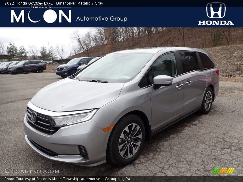 Lunar Silver Metallic / Gray 2022 Honda Odyssey EX-L