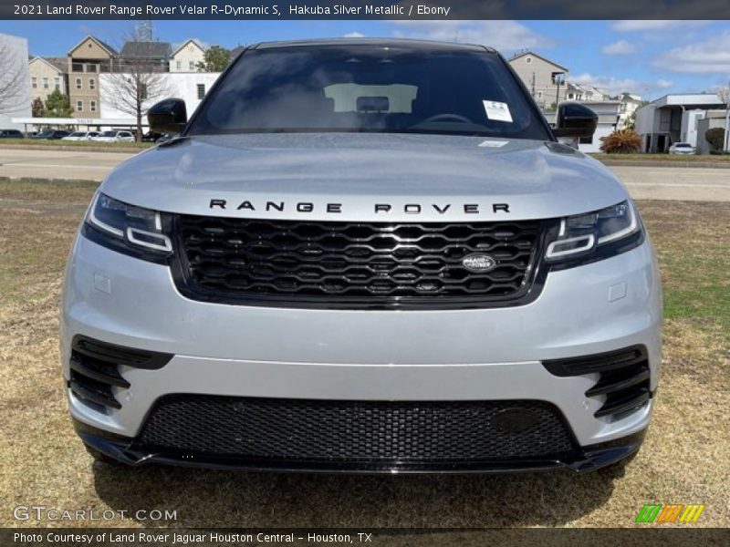 Hakuba Silver Metallic / Ebony 2021 Land Rover Range Rover Velar R-Dynamic S