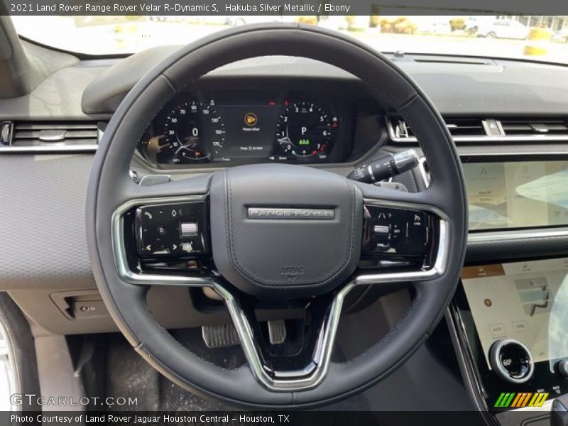  2021 Range Rover Velar R-Dynamic S Steering Wheel