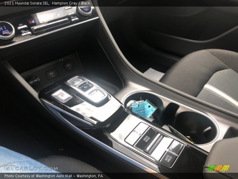 Hampton Gray / Black 2021 Hyundai Sonata SEL