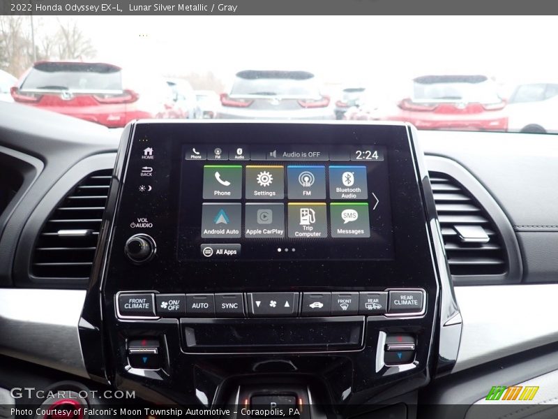 Controls of 2022 Odyssey EX-L