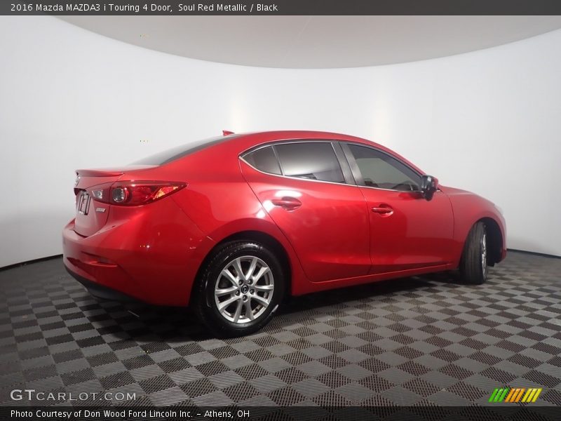 Soul Red Metallic / Black 2016 Mazda MAZDA3 i Touring 4 Door
