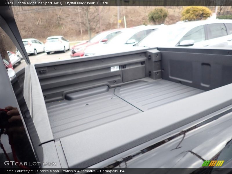 Crystal Black Pearl / Black 2021 Honda Ridgeline Sport AWD