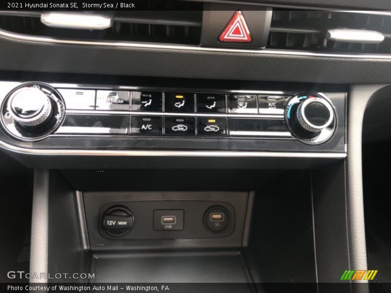 Stormy Sea / Black 2021 Hyundai Sonata SE