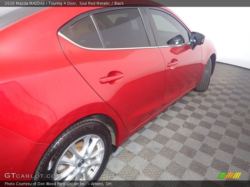 Soul Red Metallic / Black 2016 Mazda MAZDA3 i Touring 4 Door