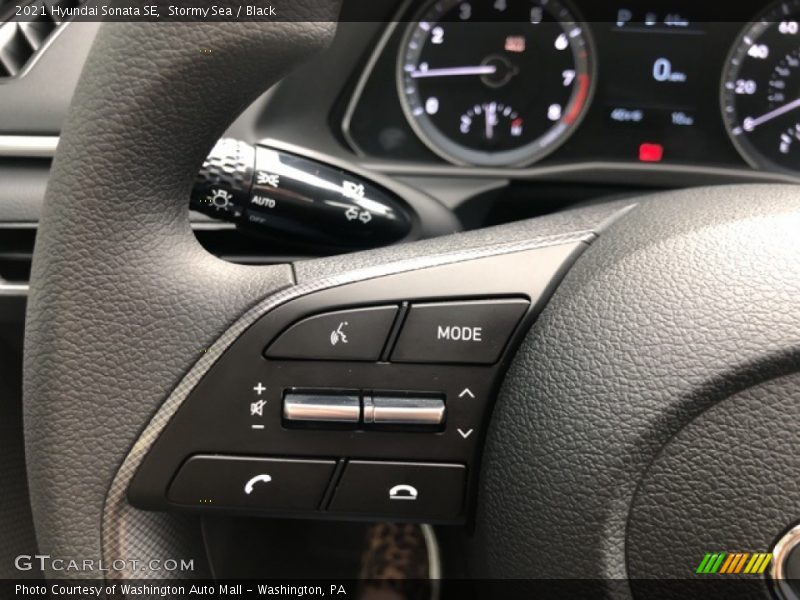 Stormy Sea / Black 2021 Hyundai Sonata SE