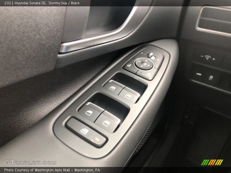 Stormy Sea / Black 2021 Hyundai Sonata SE