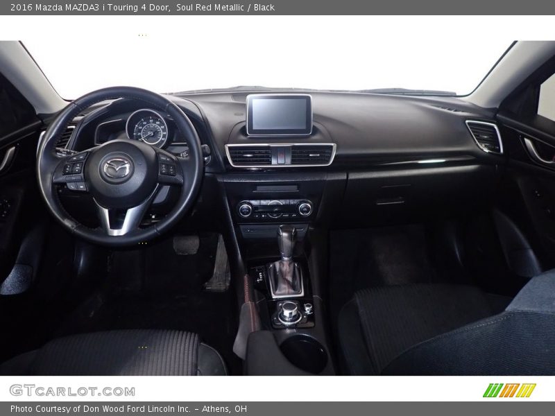 Dashboard of 2016 MAZDA3 i Touring 4 Door