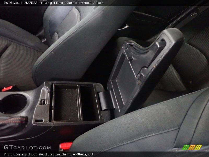 Soul Red Metallic / Black 2016 Mazda MAZDA3 i Touring 4 Door