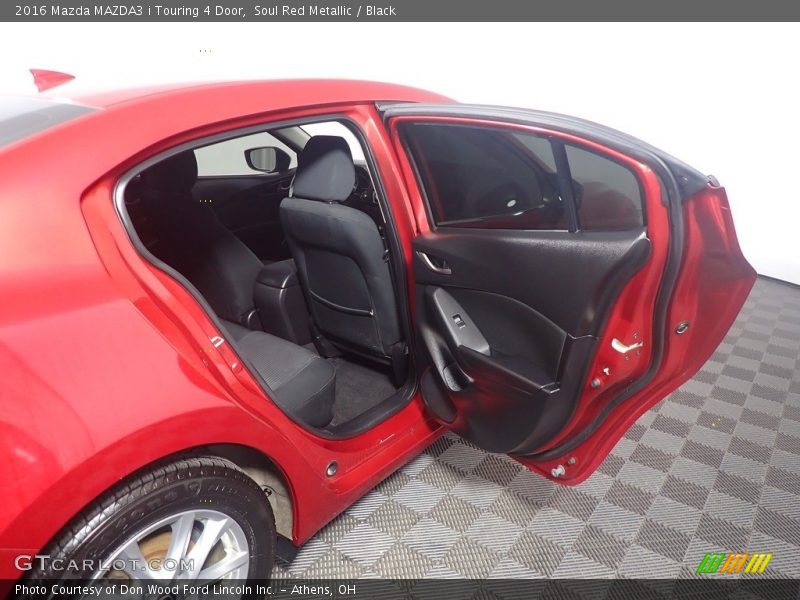 Soul Red Metallic / Black 2016 Mazda MAZDA3 i Touring 4 Door