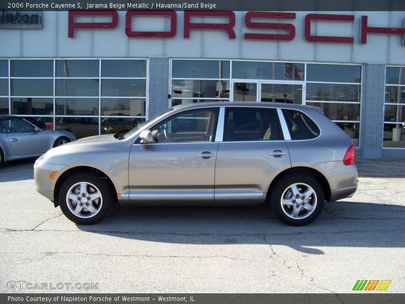 Jarama Beige Metallic / Havanna/Sand Beige 2006 Porsche Cayenne S