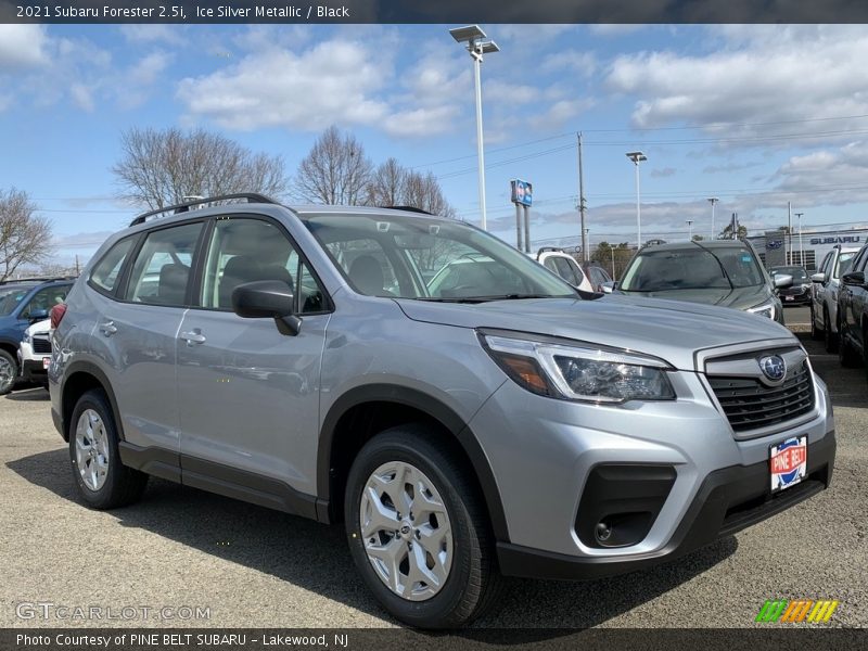 Ice Silver Metallic / Black 2021 Subaru Forester 2.5i