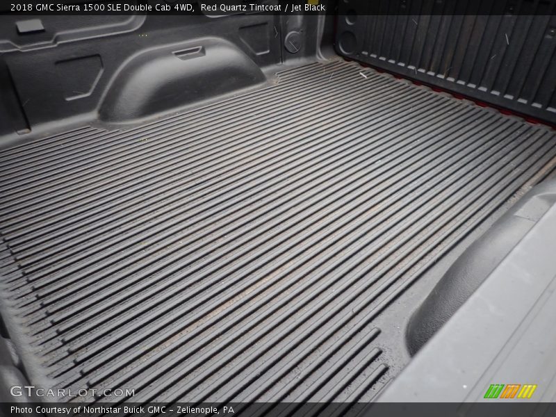 Red Quartz Tintcoat / Jet Black 2018 GMC Sierra 1500 SLE Double Cab 4WD