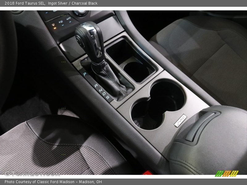Ingot Silver / Charcoal Black 2018 Ford Taurus SEL