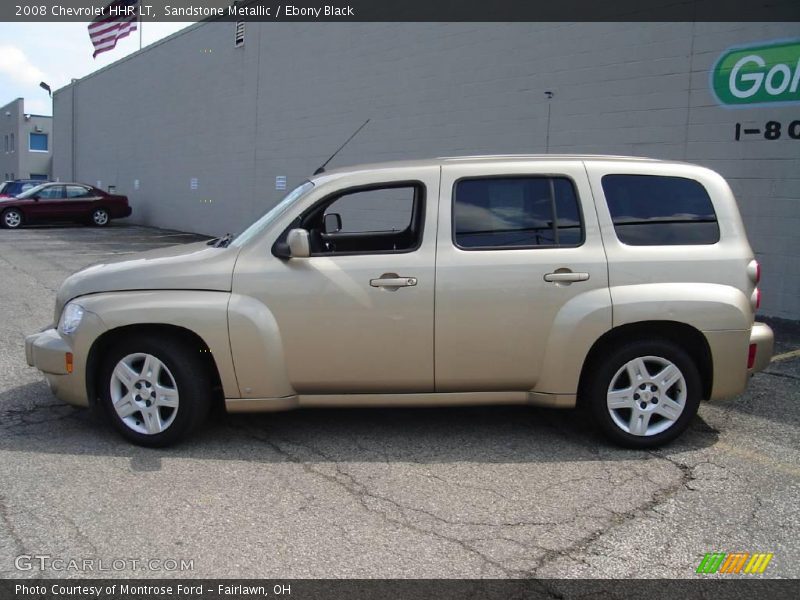 Sandstone Metallic / Ebony Black 2008 Chevrolet HHR LT