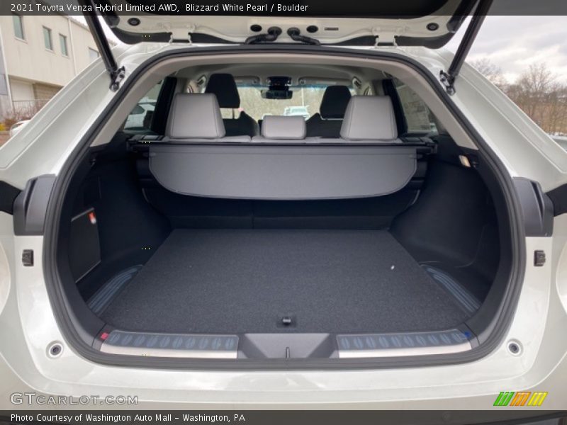 Blizzard White Pearl / Boulder 2021 Toyota Venza Hybrid Limited AWD